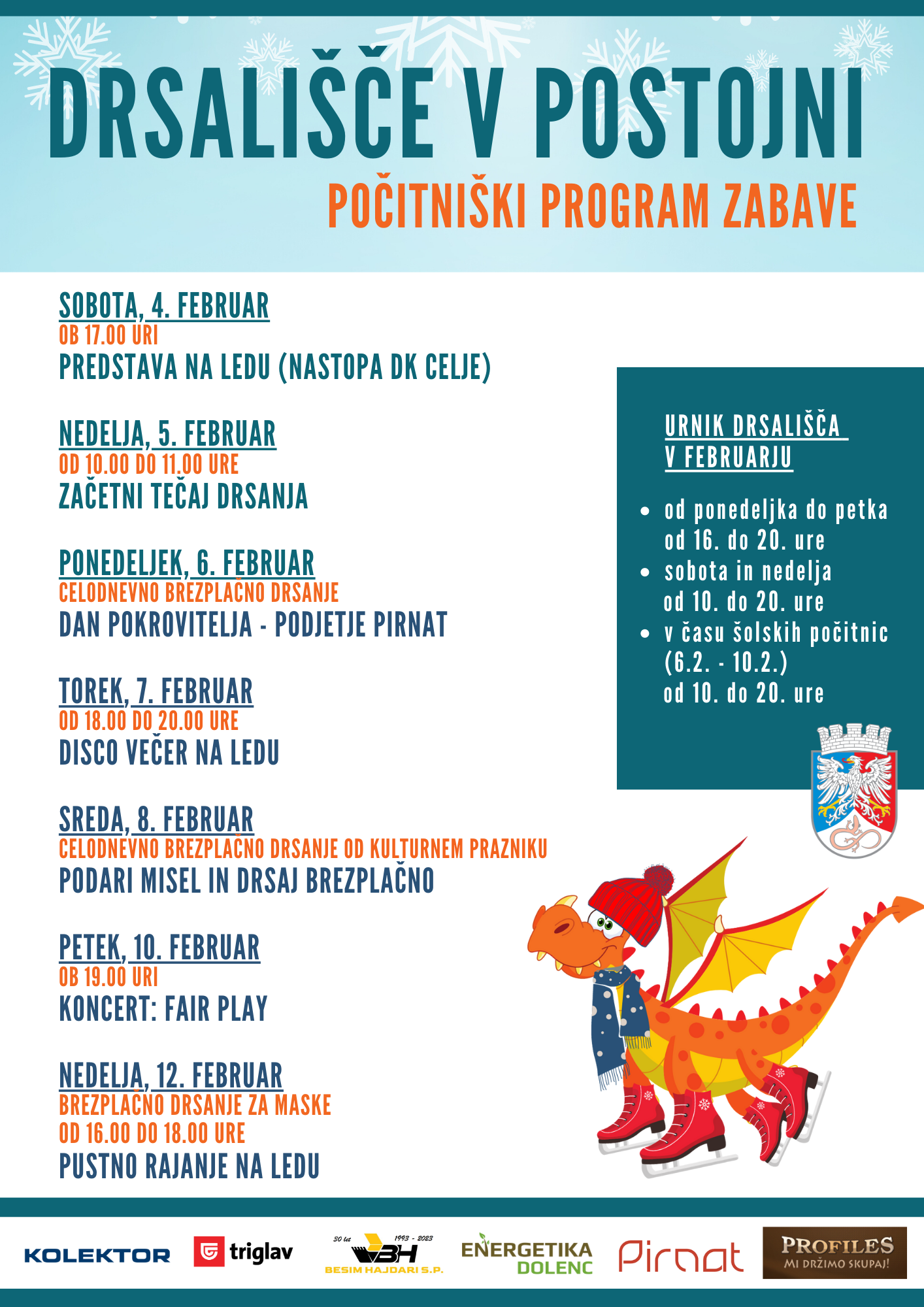 drsališče _ program počitnice _ februar